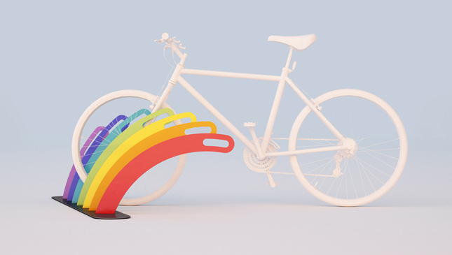 RAINBOW | multiple bikerack | 2018